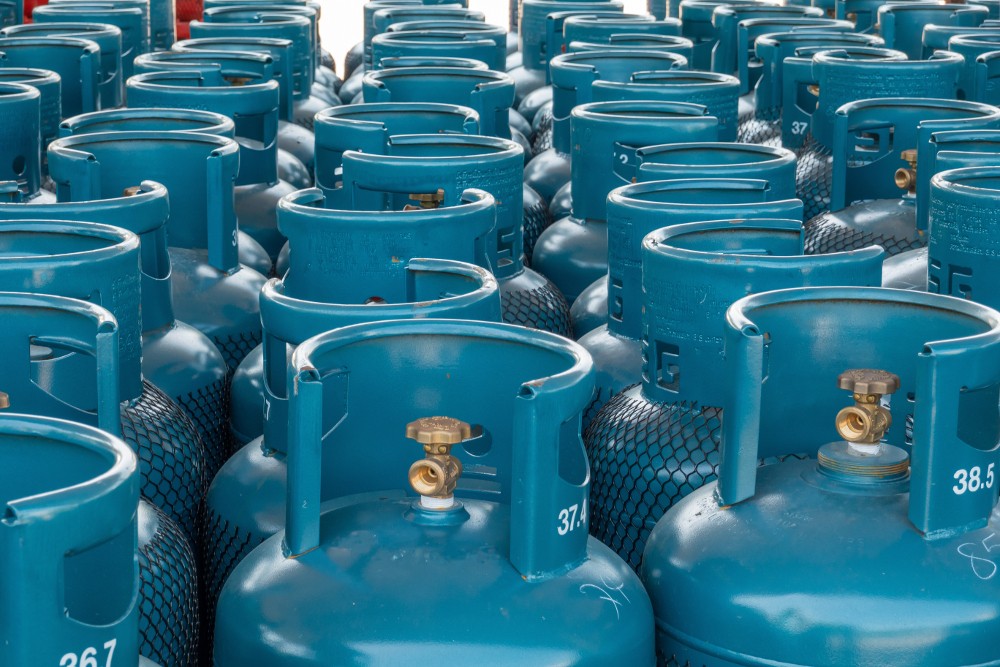 butane bottles