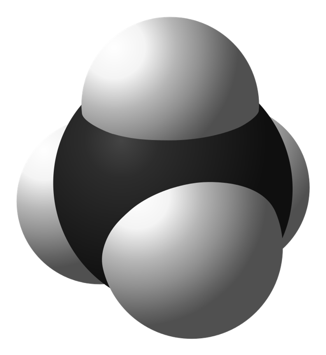 methane molecule